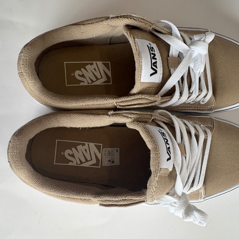 Vans‎ Filmore Tan Canvas Low Top Skate Shoes Sneakers Mens 7 - Picture 8 of 11